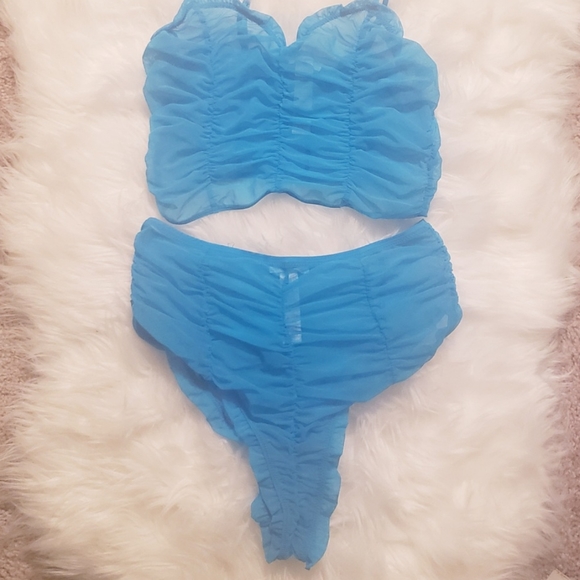 *SOLD*Savage X Fenty Ruched 2-Piece - Picture 5 of 6